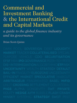 cover image of Commercial and Investment Banking and the International Credit and Capital Markets
